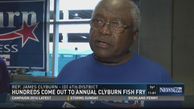 Hundreds Come Out To Clyburn Fish Fry 