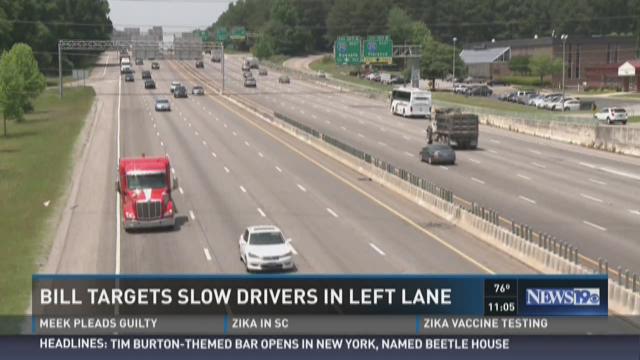 Bill Targets Slow Drivers in the Left Lane 