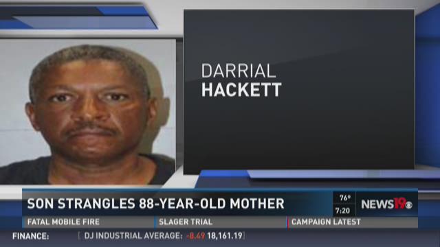 Police: Son Strangled 88 Year Old Mother | Wltxcom