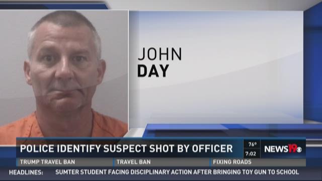 Cayce police identify suspect shot by their officers