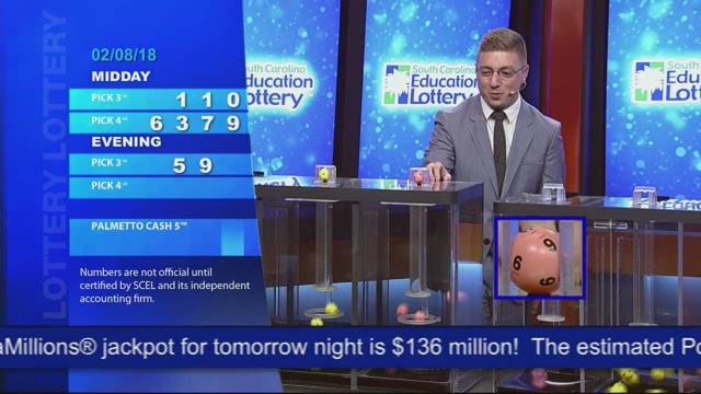 lotto result feb 5 2018